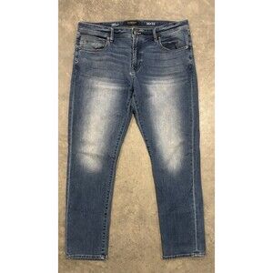 Liverpool Jeans Men 36x32 Modern Straight Medium Wash Denim Los Angeles Stretch